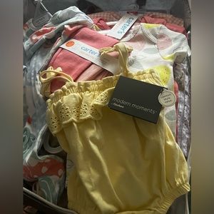BRAND NEW BABY GIRL CLOTHES, ACCESSORIES, ETC!
